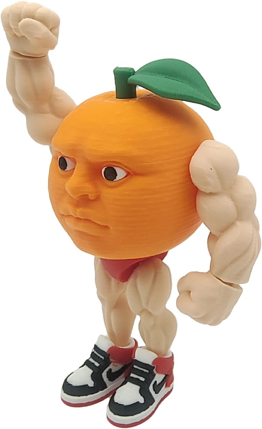 Brainrot Toys,Large Poseable Italian Brainrot Toys,Brainrot Action Figures for Kids,Steal a Brainrot for Fun Desk Display, Collecting & Parent‑Child Playtime Gifts (Udin Din Din Dun)