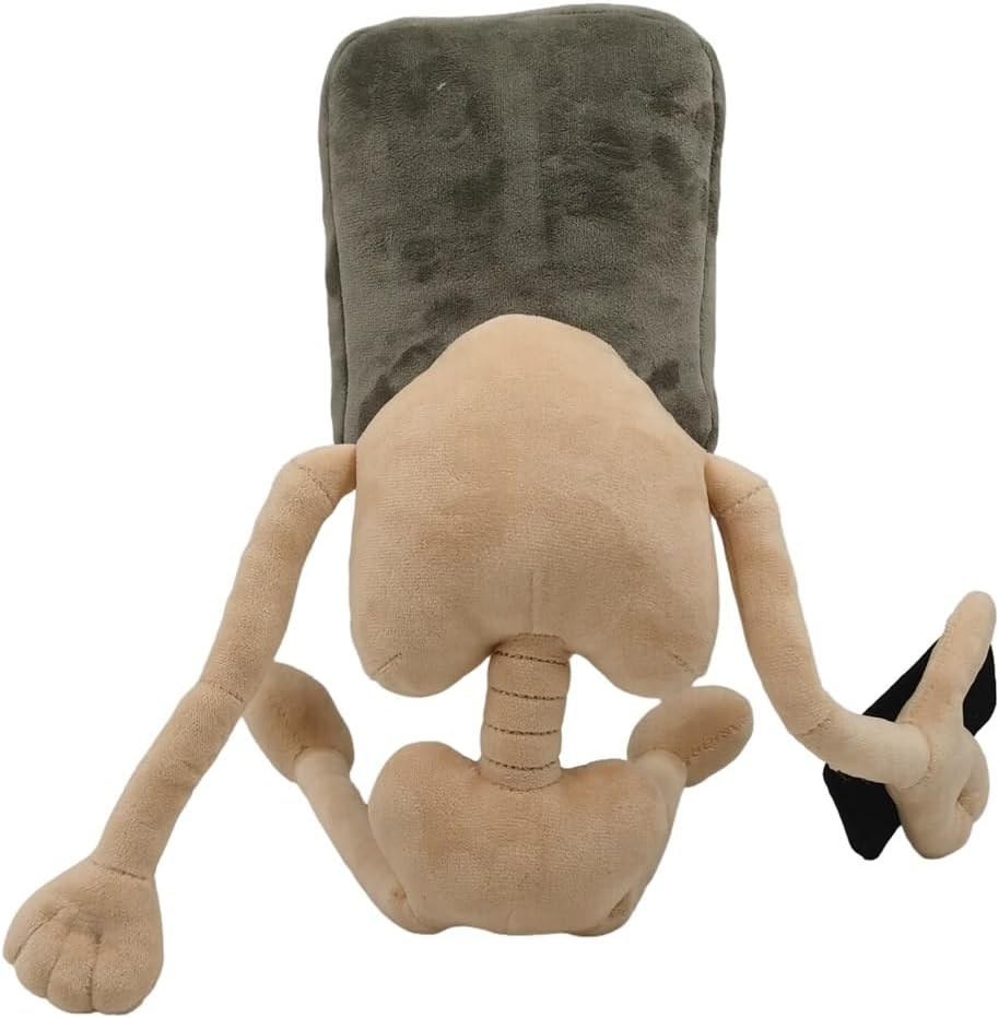 Brain Pot Hotspot Plush Toy - 16 inches Halloween Skeleton Decor from Italian Steal a Brainrot Series