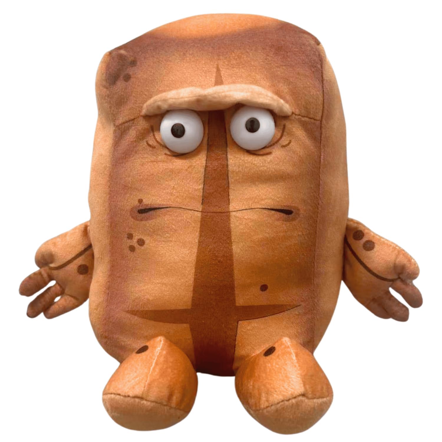 ULTHOOL Steal a Brainrot Plush Toys, 9.8 inch Adorable Brainrot 67, Collectible Brain Rot Plush Gift for Fans (RedYellow)