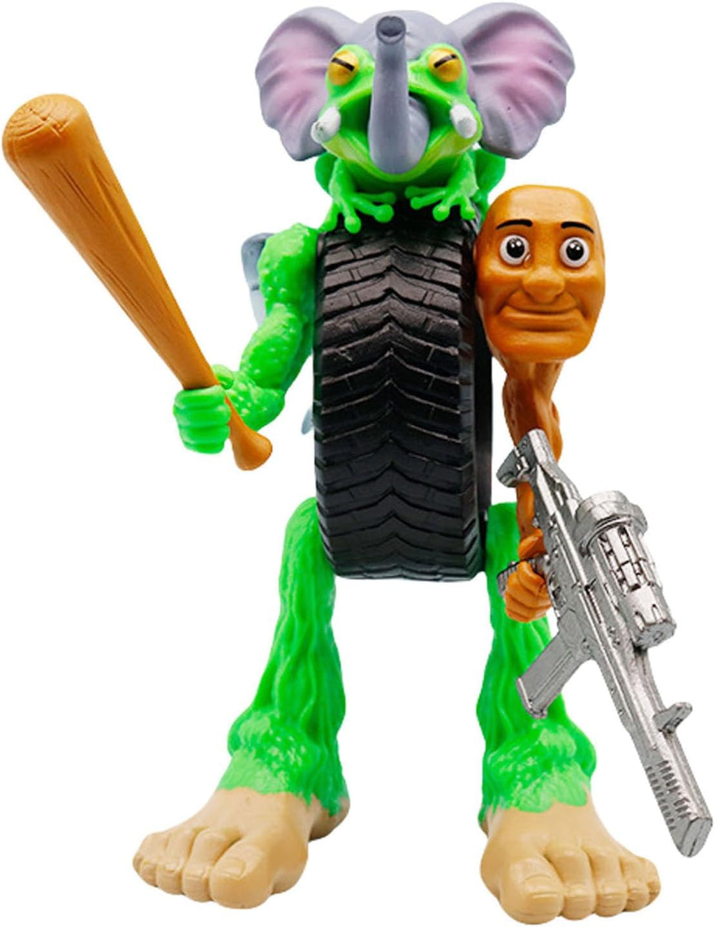 8Pcs Italian Brainrot Action Figures,Tralalero Travala Toy Set Tralalero Travala,Tung Tung Tung Sahur, Brr Brr Patapim - Brainrot fidget Toys,Decorations Gifts for Office Room Figurine Decor (1PCS-A)