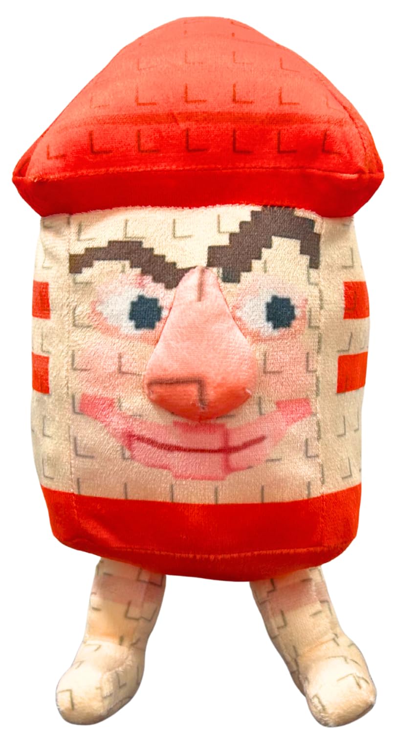 ULTHOOL Steal a Brainrot Plush Toys, 9.8 inch Adorable Brainrot 67, Collectible Brain Rot Plush Gift for Fans (RedYellow)