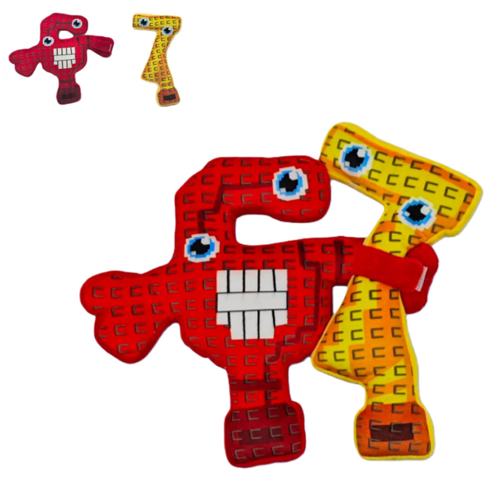 Steal a Brainrot 67 Plush Stuffed Animal Figures for Home Sofa Bed Decor (Brainrot Plush)