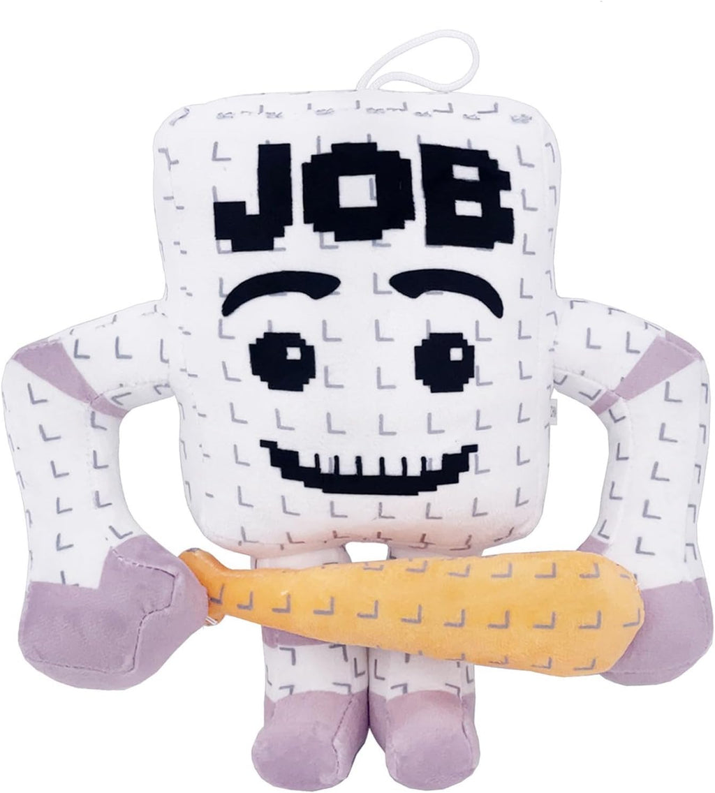 Steal a Brainrot Plush Toys, Adorable Brainrot 67Collectible Gift for Kids Boys Girls Adults Collectible Brain Rot Plush Gift for Fans (Job)