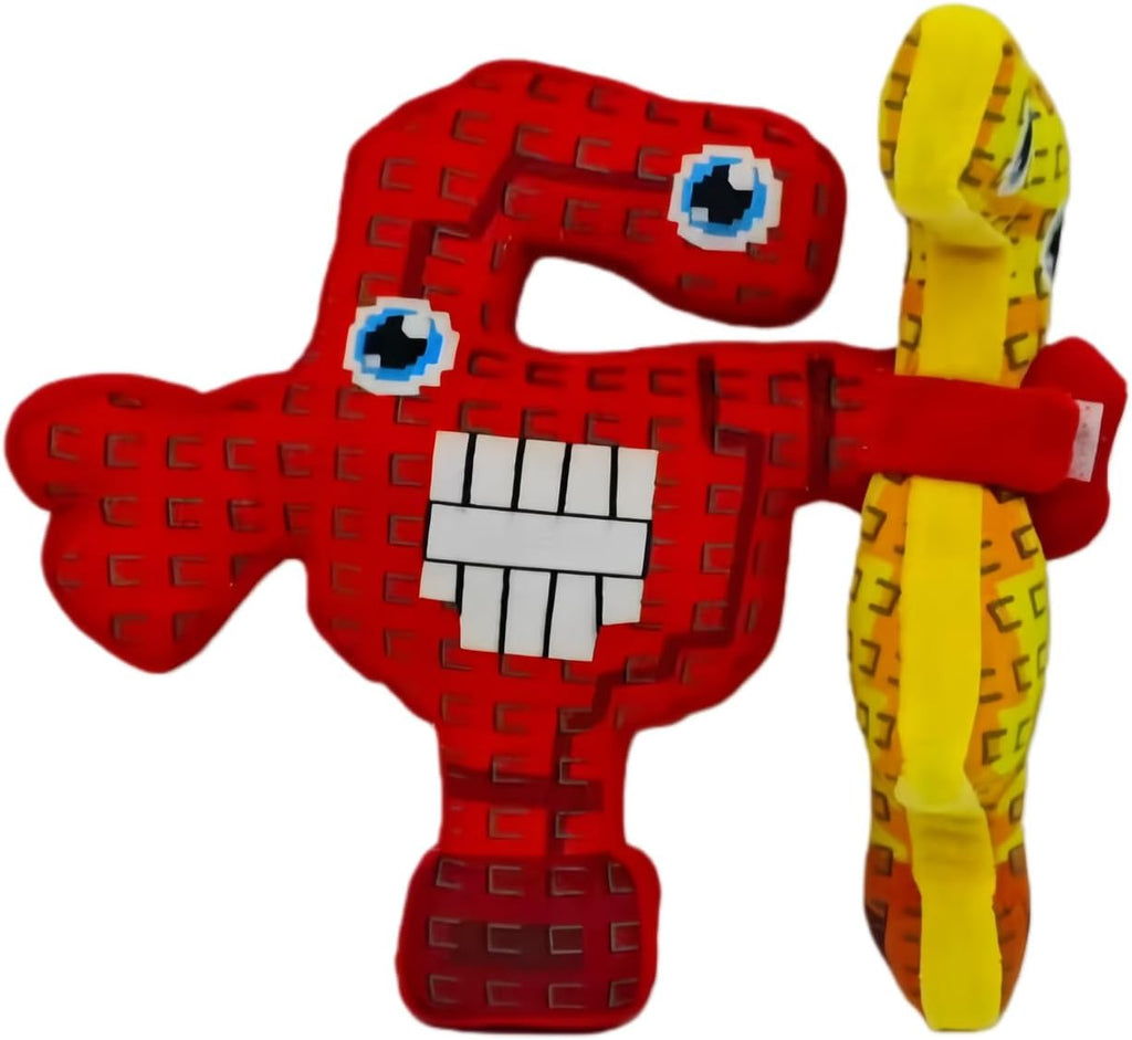 2 Pcs Steal a Brainrot Plush 67 Los Tralaleritos Stuffed Animal Plushies Throw Pillows for Game Fans (2 Pcs)