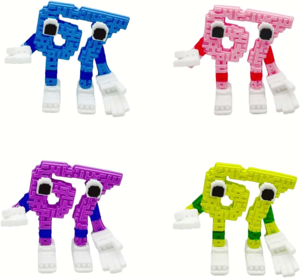 Brain Roth Figures 4PCS Steal a Brainrot 67 Figures | Six Seven Collectible Set