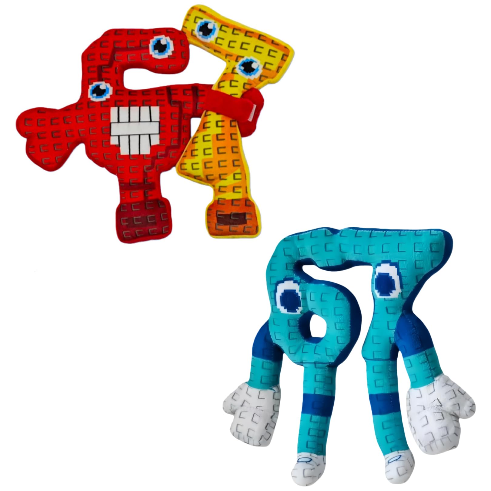 Steal a Brainrot 67 Plush Stuffed Animal Figures for Home Sofa Bed Decor (Brainrot Plush)