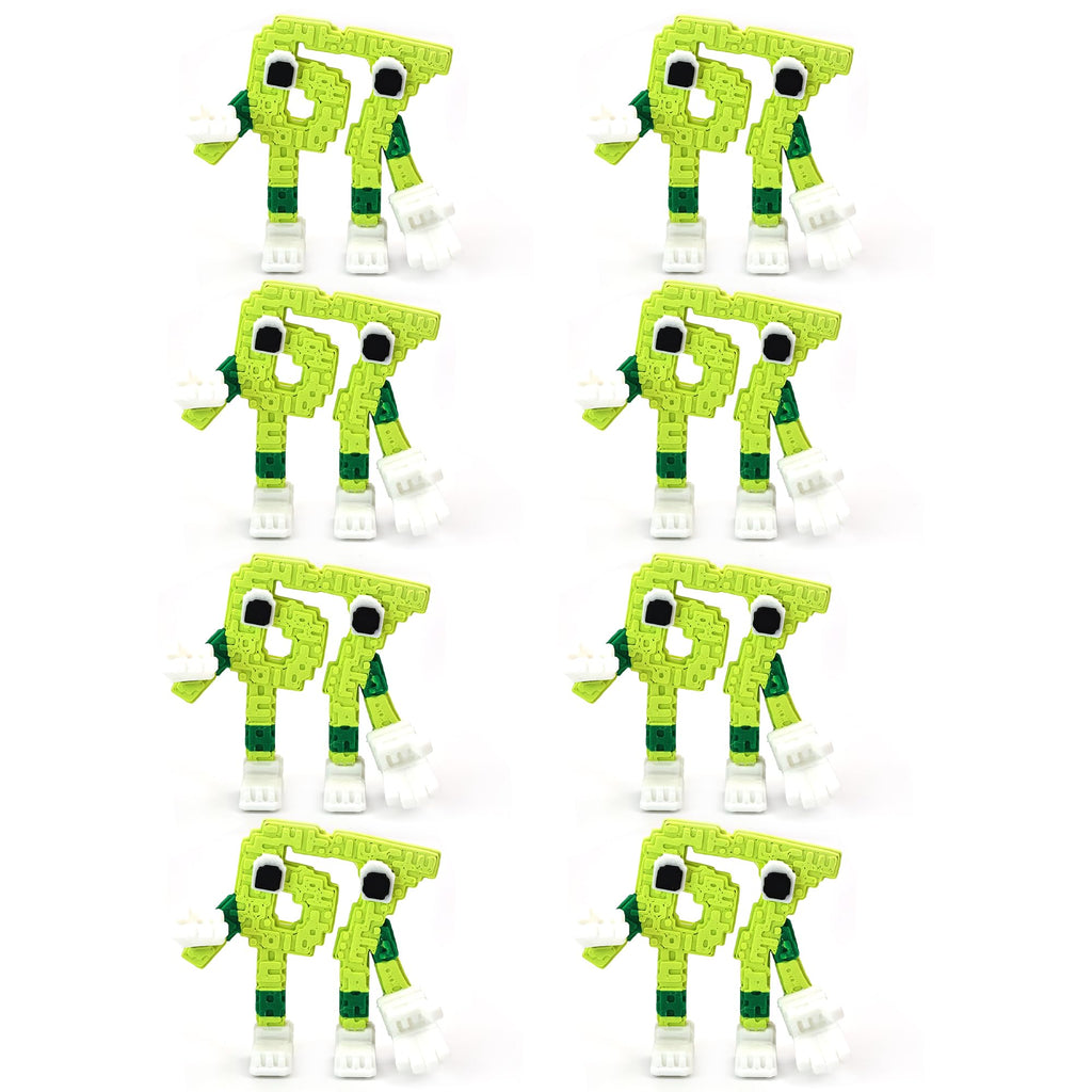 Steal a Brainrot 67 Meme Collectible Figure, Colorful Art Toy Desk Décor, Creative Display Ornament for Home & Office, Flexible Mini Character Statue (4pcs)