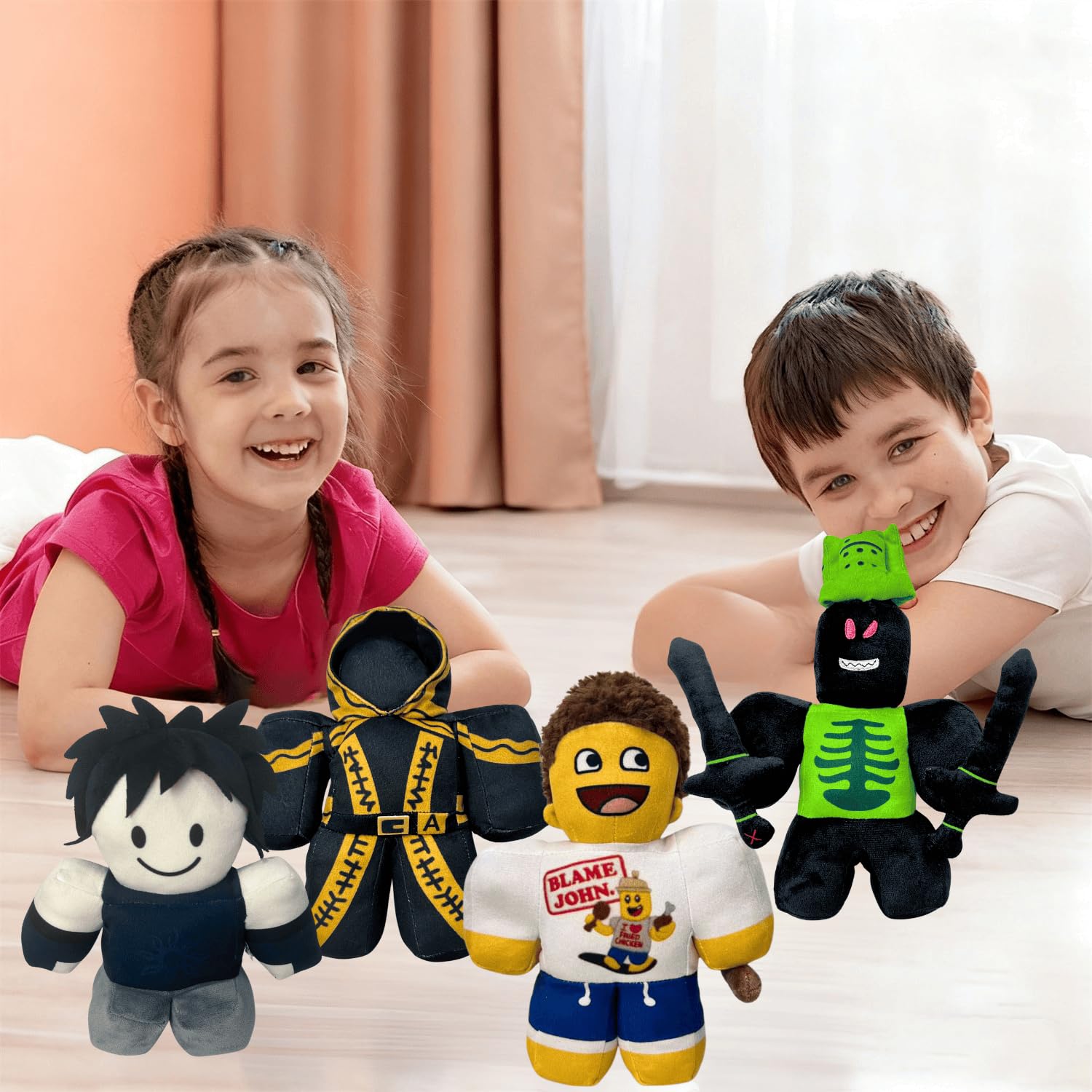 1x1x1x1 Plush Toys, Sword Killer Stuffed Animals Dolls, Collectible Plushies for Video Game Fans