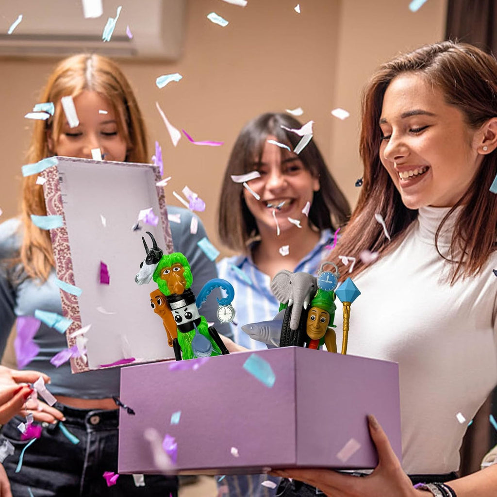 8Pcs Italian Brainrot Action Figures,Tralalero Travala Toy Set Tralalero Travala,Tung Tung Tung Sahur, Brr Brr Patapim - Brainrot fidget Toys,Decorations Gifts for Office Room Figurine Decor (1PCS-A)