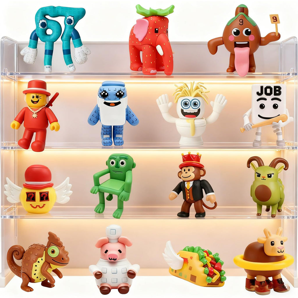 15 PCs Steal a Brainrot Toys Action Figure Set - 67 Collectible Los Tralaleritos Figures, Fan Gift Collection