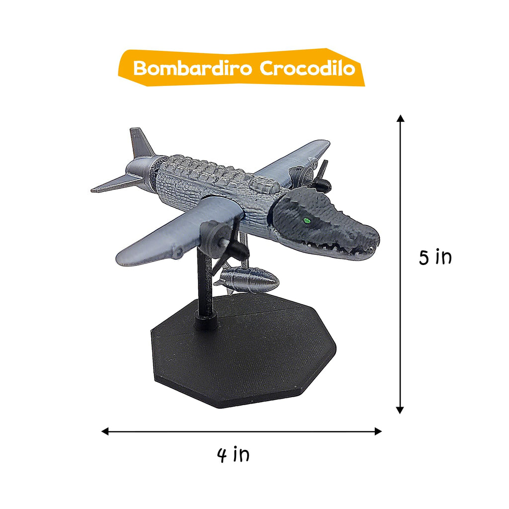 Italian Brainrot Toys, Large Poseable Italian Brainrot Toys, Brainrot Action Figures for Kids, Steal a Brainrot for Fun Desk Display, Collecting & Parent‑Child Playtime Gifts (2Pcs)