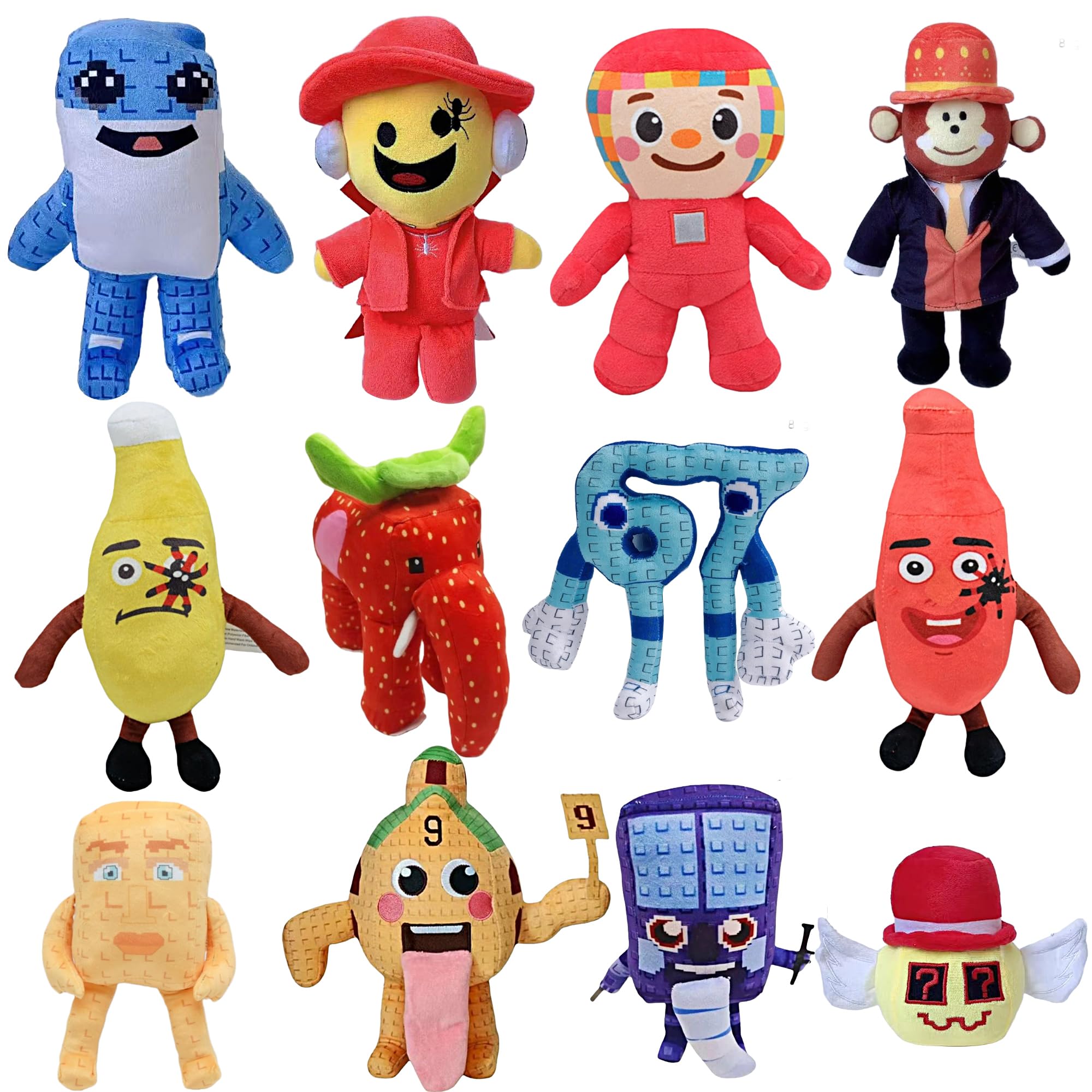 Zenitsu Steal a Brainrot 67 Plush Sixty Seven Expressive Doll Funny & Unique Gift for Boys and Girls, Creative Home Décor Plush Toy for Christmas, Birthday