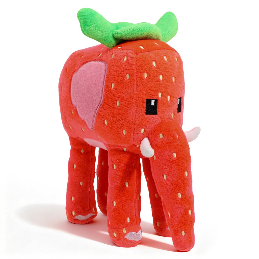 Strawberry Elephant OG Rarity plush toy from Steal a Brainrot Roblox meme game